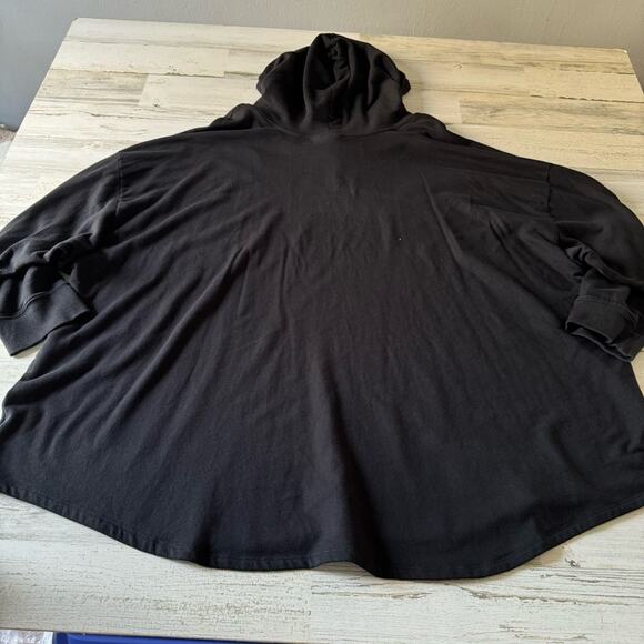 Torrid Super Soft Plush Shimmer Lounge Hoodie One Size Plus Size 1X-6X Black - Picture 6 of 16